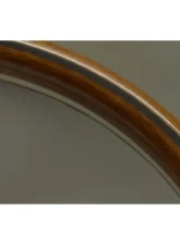 Nardi 360mm ND Classic Steering Wheel Wood & Dished Glossy Spokes w/ Round Holes                                     - 5061.36.3100 - Image 3