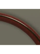 Nardi 360mm ND Classic Steering Wheel Wood & Polished Flat Spokes w/ Round Holes                                     - 5061.36.3200 - Image 2