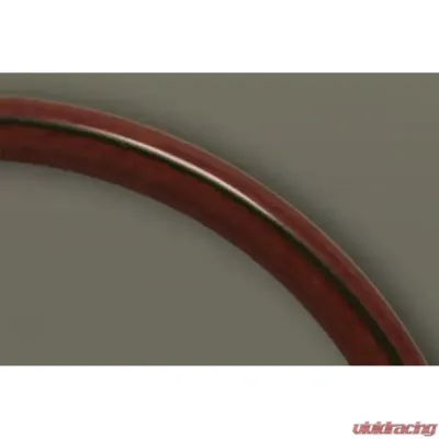 Nardi 360mm ND Classic Steering Wheel Wood & Polished Flat Spokes w/ Round Holes - 5061.36.3200