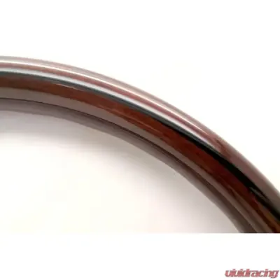 Nardi 360mm ND Classic Steering Wheel Wood & White Anodized Spokes - 5062.36.1000