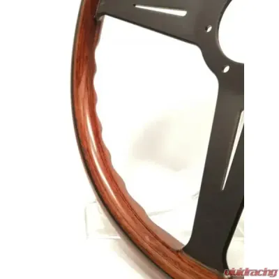 Nardi 360mm ND Classic Steering Wheel Wood & Black Spokes - 5062.36.2000