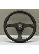 Nardi 350mm Gara Steering Wheel Black Leather/Stitching/Spokes/Anodized ring w/ Screws at Sight                                     - 6020.35.2071 - Image 4