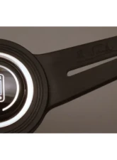 Nardi 340mm ND Classic Steering Wheel Black Suede & Black Anodized Spokes/Black Stitching                                     - 6061.34.2081 - Image 2
