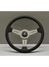 Nardi 340mm ND Classic Steering Wheel Black Leather & White Anodized Spokes/Grey Stitching 6062.34.1092                                     - 6062.34.1092 - Image 4