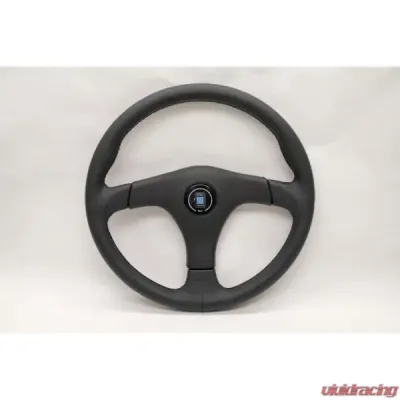 Nardi 365mm Gara Steering Wheel Black Leather/Black Leather Center Pad - 6071.36.2171