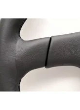Nardi 365mm Gara Steering Wheel Black Leather/Black Leather Center Pad                                     - 6071.36.2171 - Image 2