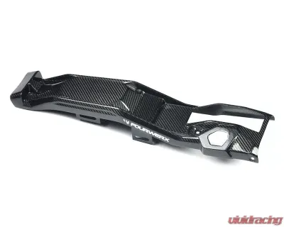 FourWerx Carbon No Cupholders Front Center Console Can-Am Maverick X3 2015-2021 - X3-CF-CONS-NOCUP