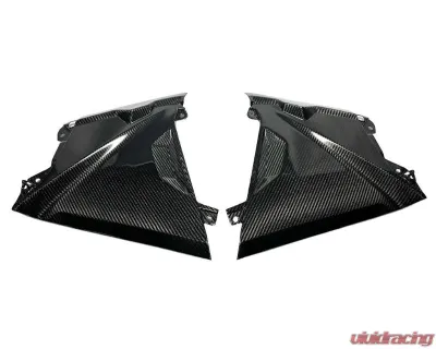 FourWerx Carbon Upper Dash Outer Panels Can-Am Maverick R 2024 - MAV-R-UDP