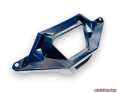 FourWerx Carbon Exhaust Surround Polaris RZR Pro R 2020+ - RXP-CF-EXH