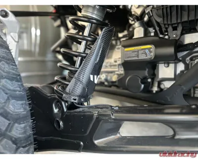 FourWerx Carbon Fiber Rear Shock Guard Set - MAV-R-SG
