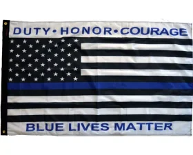 Forever Wave 3x5'  Blue Lives Matter Flag