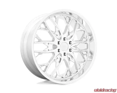 DUB 1PC S262 OG Wheel 24x10 6x5.5 25mm Chrome - S262240084+25