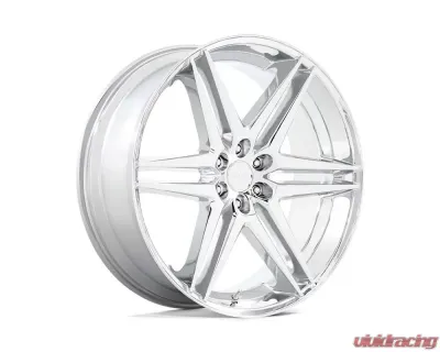 DUB 1PC S265 Ditry Dog Wheel 26x10 6x135 30mm Chrome - S265260089+30
