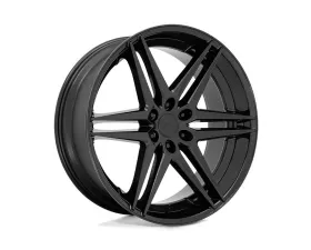 DUB 1PC S268 Ditry Dog Wheel 24x10 6x5.5 25mm All Glossy Black