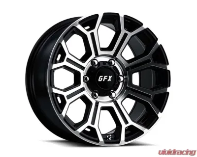 G-FX Wheels TR-19 20x9 6x139.7 12mm Gloss Black Machined Face - T19 290-6139-12 GBMF