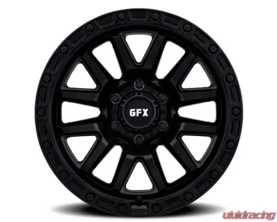 G-FX Wheels TR-26 18x9 6x139.7 12mm Matte Black - T26 890-6139-12 MB