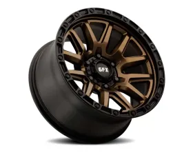 G-FX Wheels Truck Wheels TR-26 17x9 6x139.7 0mm Bronze with Black Lip