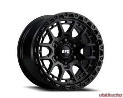 G-FX Wheels TR-25 18x9 6x139.7 12mm Matte Black - T25 890-6139-12 MB
