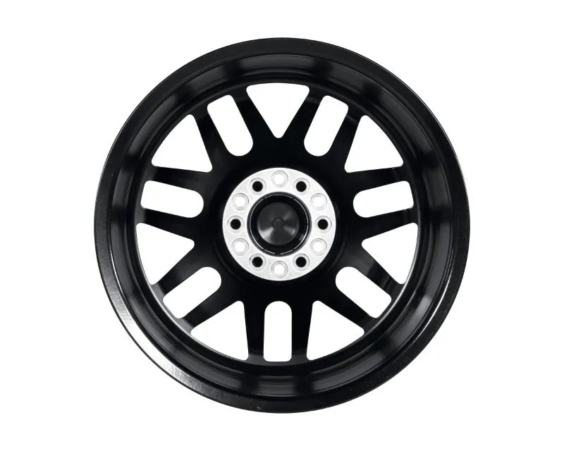 g-fx wheels TM8 17x8.5 6x139.7 -6mm Gloss Black Dark Tint