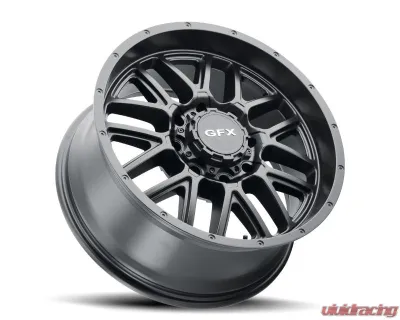 G-FX Wheels TM5 17x8.5 6x135 | 6x139.7 18mm Matte Black Chevrolet | Toyota | Ford - TM5 785-6009-18 MB (2)