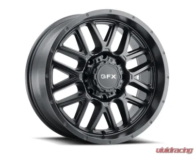 G-FX Wheels TM5 17x8.5 6x135 | 6x139.7 18mm Matte Black Chevrolet | Toyota | Ford - TM5 785-6009-18 MB (2)