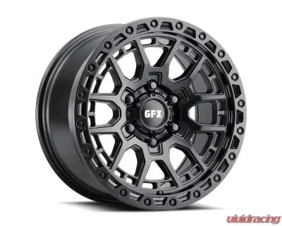 G-FX Wheels TR25 17x9 6x135 12mm Matte Black - T25 790-6135-12 MB