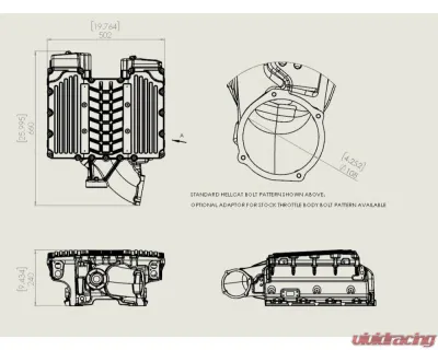 Magnuson Magnum TVS2650 Hot Rod Supercharger Kit Dodge 5.7L/6.4L Hemi 2011+ - 05-26-64-005-BL