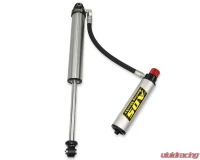 2.125 in. x 10 in. Stroke Smooth Body Race Shock with Remote Reservoir 90 Deg Hose w/ Compression Adjustment ADS Race Smooth Body Shock - 213-SBR10-A90