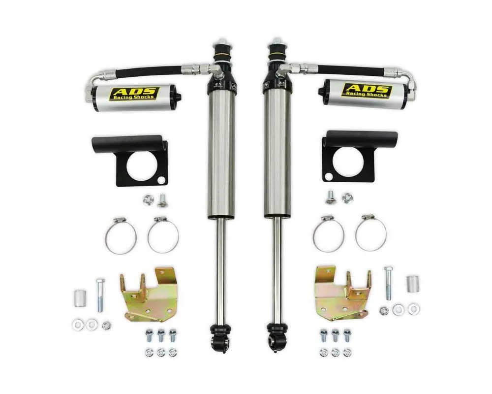 2007-2017 Jeep Wrangler 2WD/4WD - 2.5 in. Shocks - 3-4 in. Lift - Remote Reservoir - Compression Adjuster ADS Direct Fit Race Shock - Fronts - 250-3JKF0-A00