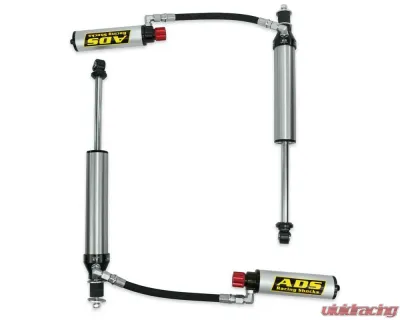 2007-2017 Jeep Wrangler 2WD/4WD - 2.5 in. Shocks - 3-4 in. Lift - Remote Reservoir - Compression Adjuster ADS Direct Fit Race Shocks - Rear - 250-3JKR0-A00