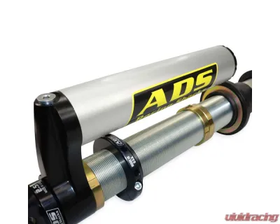 ADS Racing Shocks 250-C3610-000 2.5 in. x 10 in. Stroke Coil-over Race Shock with Swivel Piggyback Reservoir - 250-C3610-000