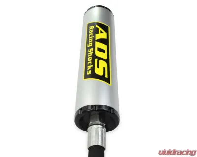 2.5 in. x 12 in. Stroke Coil-over Race Shock with Remote Reservoir 90 Deg Hose w/ Compression Adjustment ADS Race Coilover Shock - 250-COR12-A90