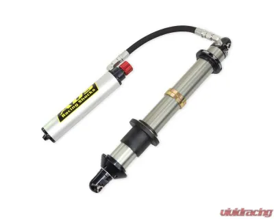 2.5 in. x 14 in. Stroke Coil-over Race Shock with Remote Reservoir 90 Deg Hose w/ Compression Adjustment ADS Race Coilover Shock - 250-COR14-A90