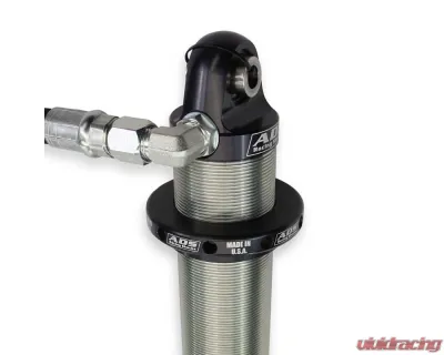 2.5 in. x 14 in. Stroke Coil-over Race Shock with Remote Reservoir 90 Deg Hose w/ Compression Adjustment ADS Race Coilover Shock - 250-COR14-A90