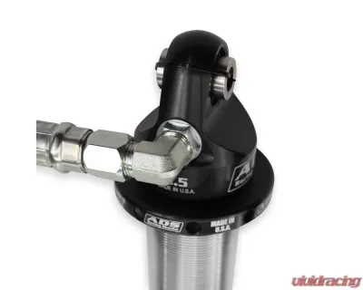 2.5 in. x 10 in. Stroke Coil-over Race Shock with Remote Reservoir 90 Deg Hose w/ Compression Adjustment ADS Race Coilover Shock - 250-COS10-0A9