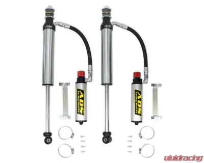 2007-2021 Toyota Tundra - 2.5 in. Shock - Piggyback Reservoir - Compression Adjusters - Full Leaf Pack Replacement ADS Direct Fit Race Shock - Rear - 250-TNK37-A00
