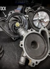 Bikeman Performance "Mo Flow" Billet H2O Water Pump Impeller Polaris RZR | Ranger | General  900|1000| XP Turbo 2010+                                     - 10-307 - Image 2