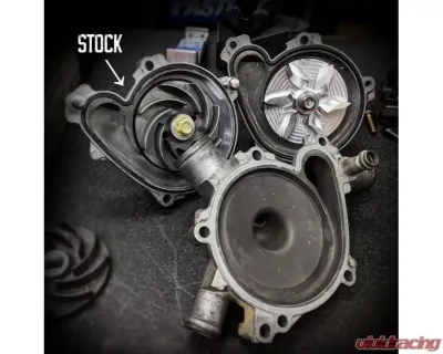 Bikeman Performance "Mo Flow" Billet H2O Water Pump Impeller Polaris RZR | Ranger | General  900|1000| XP Turbo 2010+ - 10-307