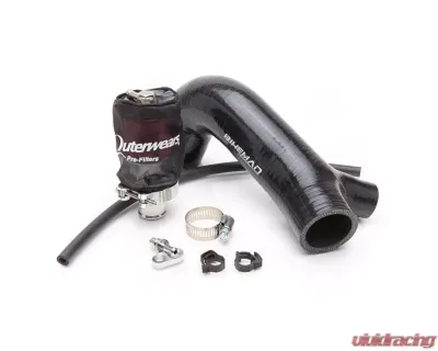 Bikeman Performance Silicone Charge Tube Kit Black Can Am Maverick X3 2017-2019 - 16-201