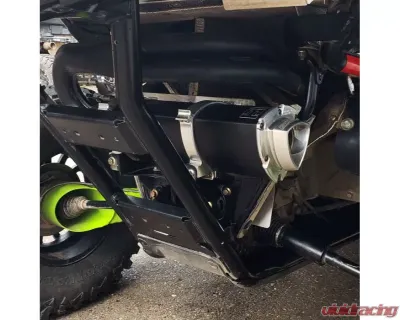 Bikeman Performance Big Mo Slip-On Exhaust Bare Stainless Tetron Wildcat XX All - 17-104