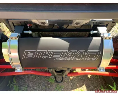 Bikeman Performance Big Mo Slip-On Exhaust Bare Stainless Polaris RZR XP Turbo | Turbo S | S4 2016-2022 - 17-318-SS