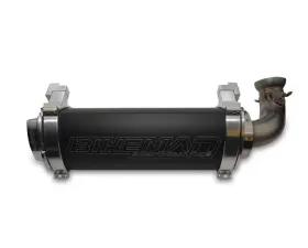 Bikeman Performance Big Mo Slip-On Exhaust Bare Stainless Polaris RZR XP 1000 | 4 1000  2015-2023