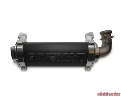 Bikeman Performance Big Mo Slip-On Exhaust Ceramic Black Polaris RZR XP 1000 | 4 1000  2015-2023 - 17-319-SB