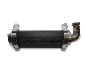 Bikeman Performance Big Mo Slip-On Exhaust Bare Stainless Polaris RZR XP 1000 2014