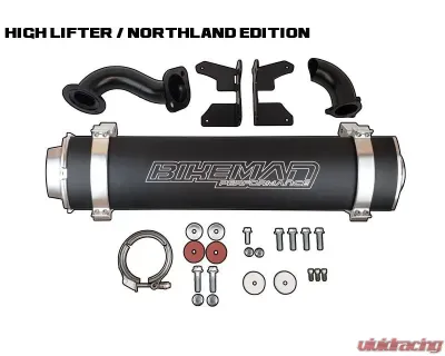 Bikeman Performance Big Mo Slip-On Exhaust Polaris Ranger | Crew 1000 Northstar | Highlifter 2018-2024 - 17-323