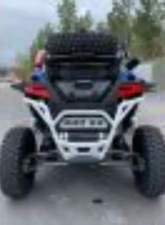 Bikeman Performance Big Mo Slip-On Exhaust Ceramic Black w/ Black Plate Polaris RZR Pro XP | XP 4 | Turbo  R | R4 2020+                                     - 17-324-SB - Image 4