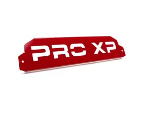Bikeman Performance Exhaust Plate Black Polaris RZR Pro XP 2020+