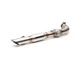 Bikeman Performance Race Pipe Bare Stainless Polaris RZR XP Turbo 2016-2022