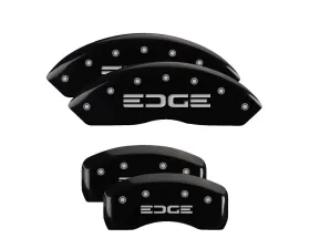 MGP Caliper Covers Set of 4 Black Finish | Silver Edge Ford Edge 2007-2010