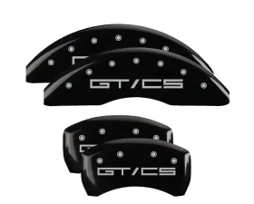 MGP Caliper Covers Set of 4 Black Finish | Silver Mustang GT|CS Ford